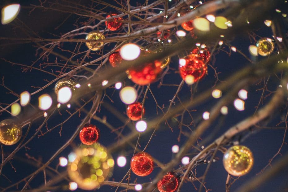 decoracion natural navidad