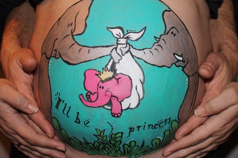 Belly paint para embarazadas: un regalo especial 1 Belly paint para embarazadas: un regalo especial | Pasa la risa