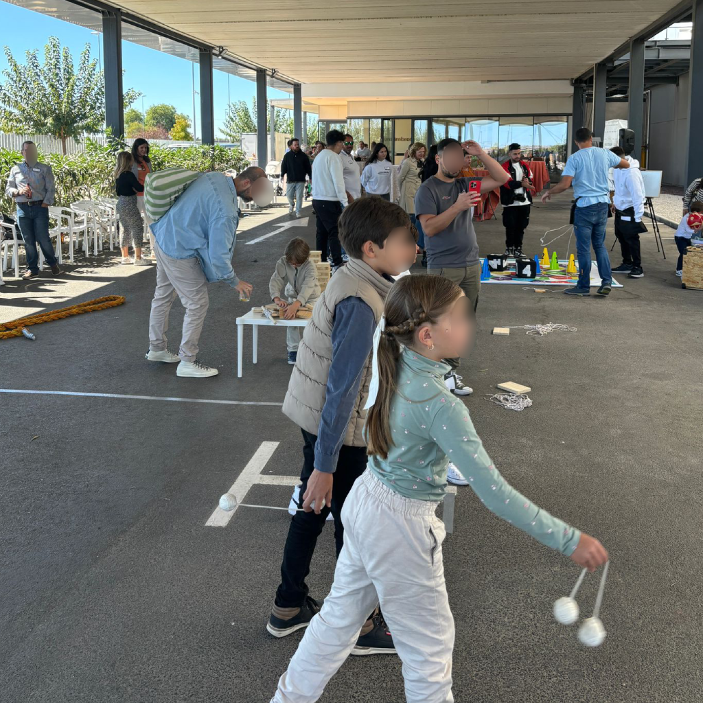 Family day para empresas en madrid Team building Pasa la risa